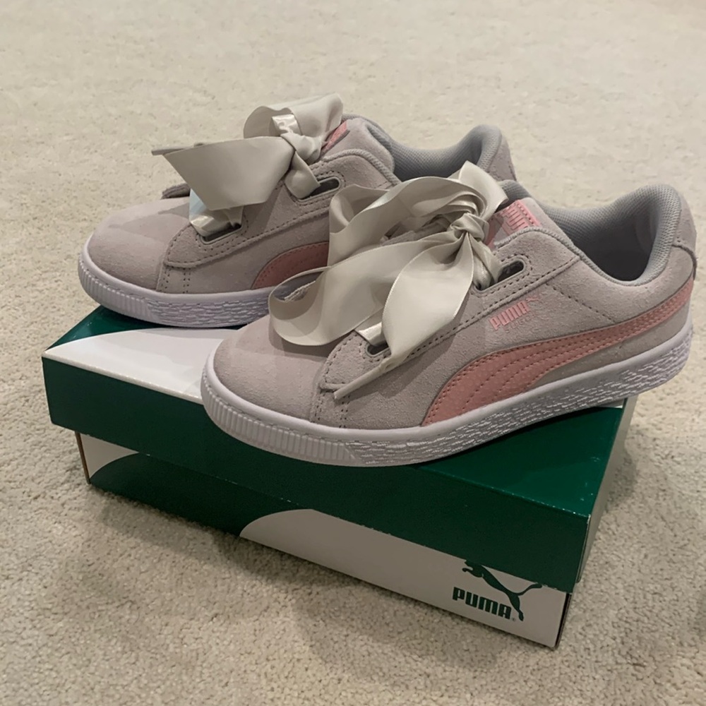 Brand new girls puma snickers size 13.5